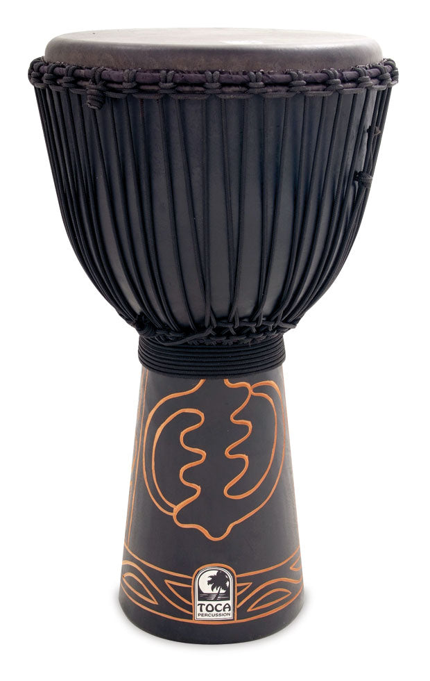 新到着 Black Tuned Rope Toca Mamba and Bag Pro with Djembe 13'' パーカッション・打楽器