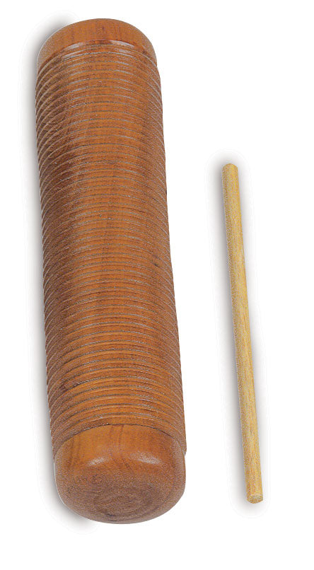 Guiro Con Rascador Percusiones Ritmo, Cumbia, Salsa Color Amarillo - Foto 5