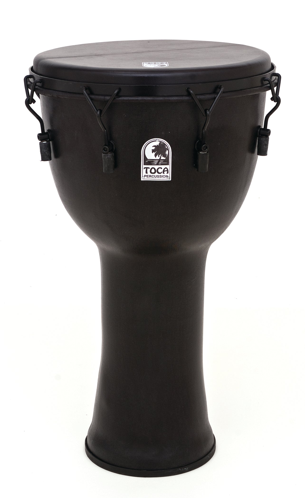 Toca Freestyle Black Mamba Mechanically Tuned 14'' Djembe with Bag 