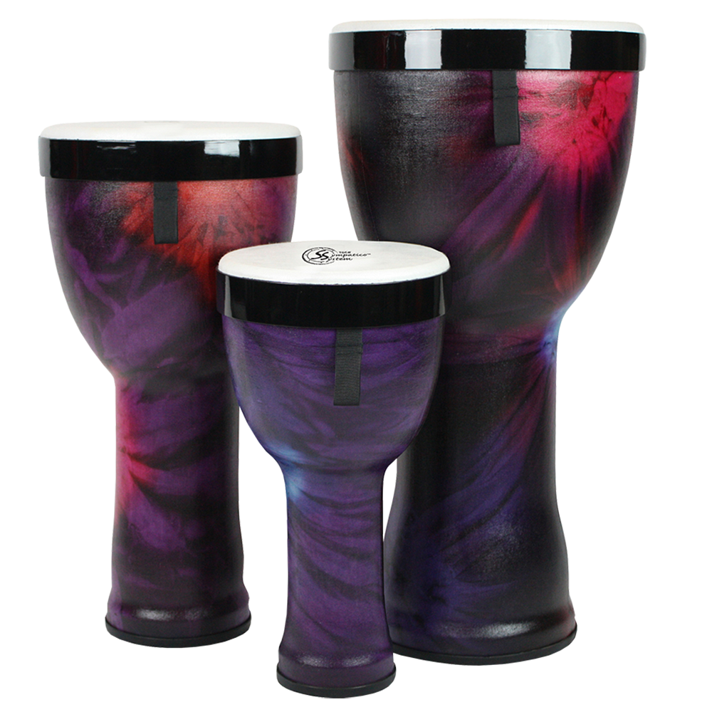 Sympatico® Nesting Djembes Pretuned Heads TOCA Percussion
