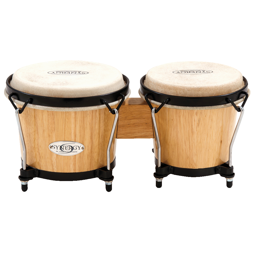 Toca Synergy Wood Bongos - NEW Finishes