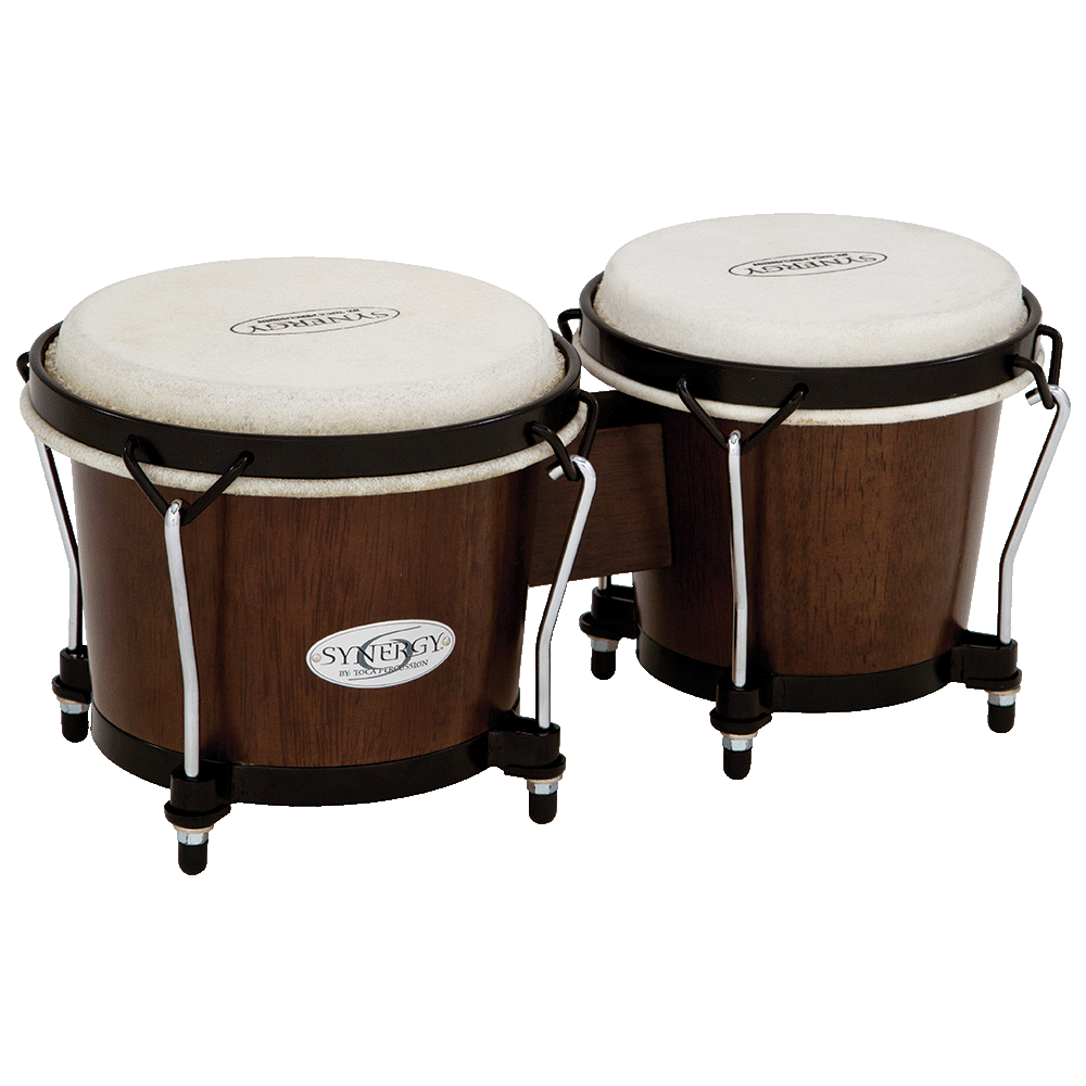 Toca Synergy Wood Bongos - NEW Finishes