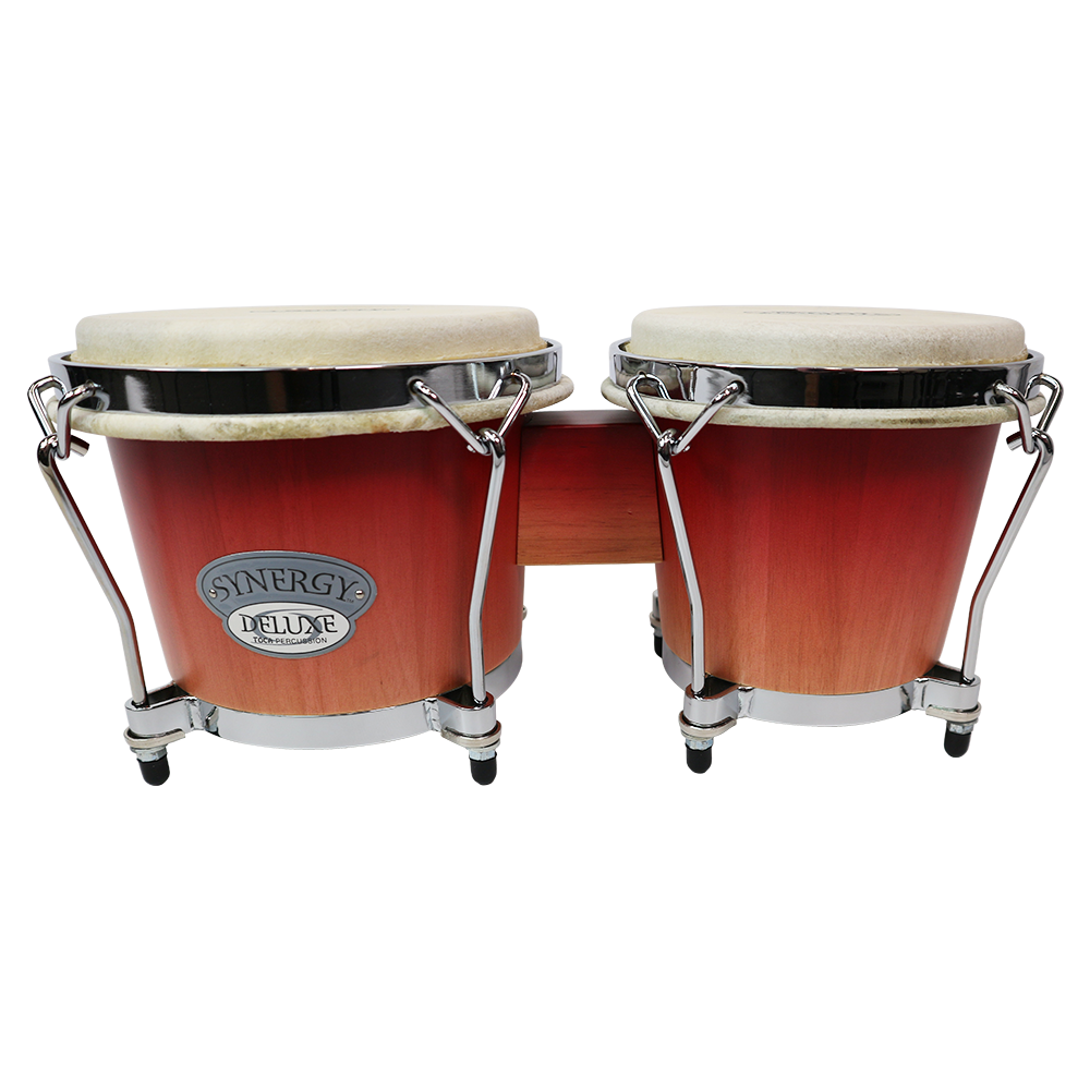 Synergy Deluxe Bongos - Wine Fade