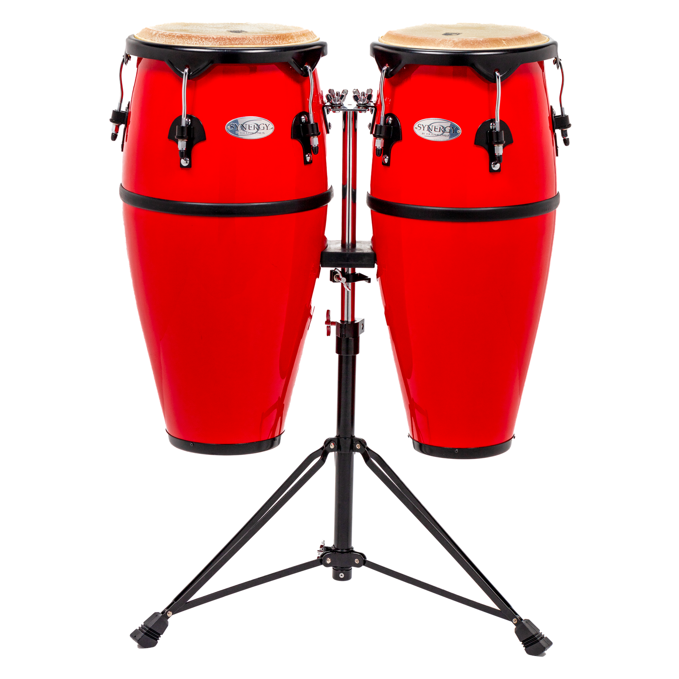 Synergy Series Fiberglass Conga Set with Stand - Red – TOCA Percussion