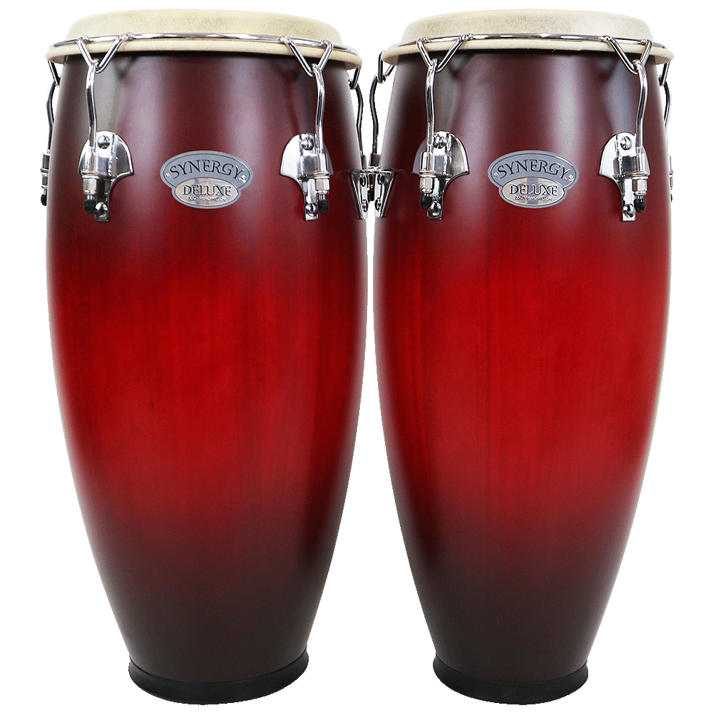 Synergy Deluxe Congas - Wine Burst – TOCA Percussion
