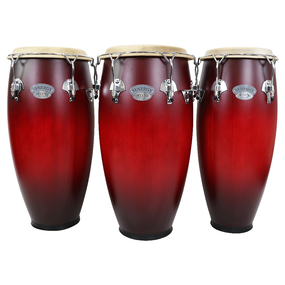 Synergy Deluxe Congas - Wine Burst – TOCA Percussion