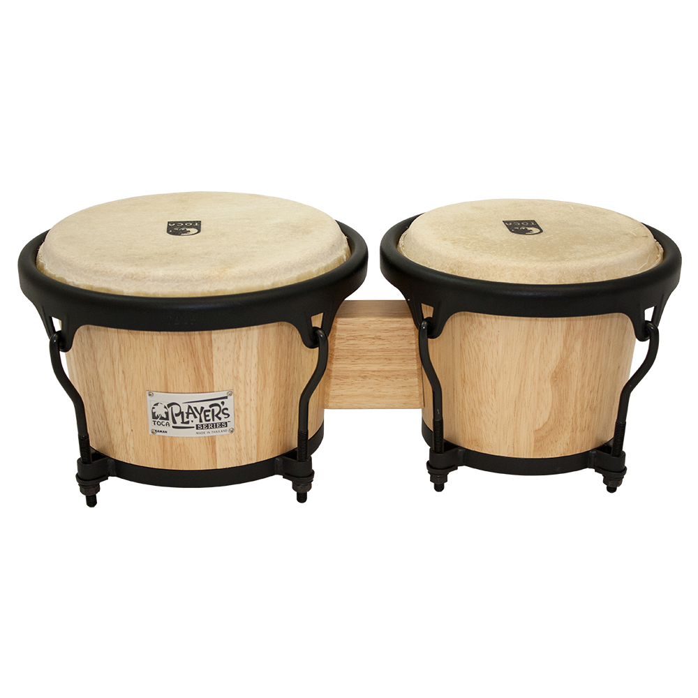 Toca Player's Series Wood Bongos, 7 Toca Player's Series Wood Bongos, 7
