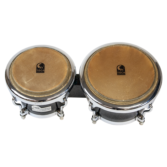Custom Deluxe Wood Bongos - Black Sparkle – TOCA Percussion