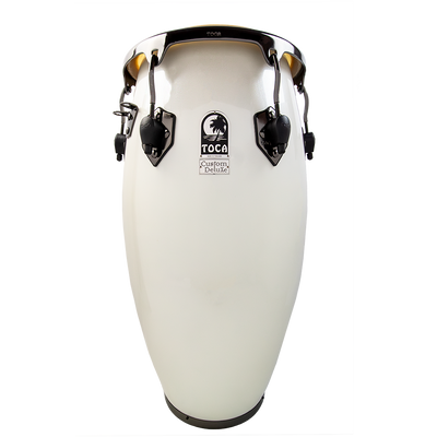 Custom Deluxe Fiberglass Congas - Margarita Blanca