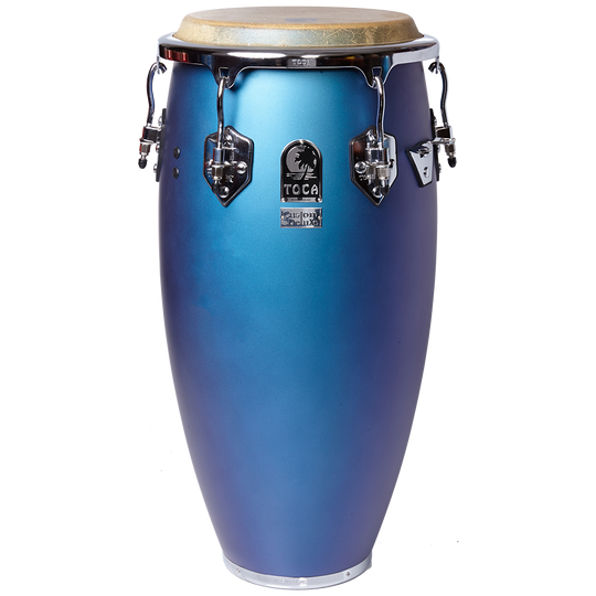 Custom Deluxe Wood Congas - Matte Blue – TOCA Percussion