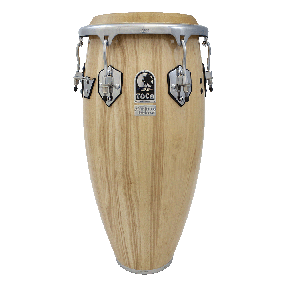Custom Deluxe Wood Congas - Natural – TOCA Percussion