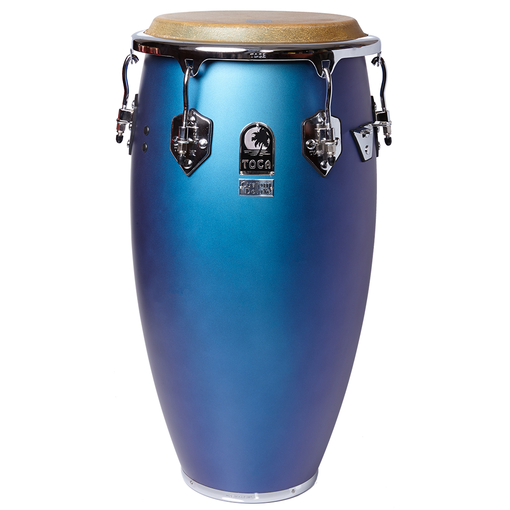 Custom Deluxe Wood Congas - Matte Blue – TOCA Percussion