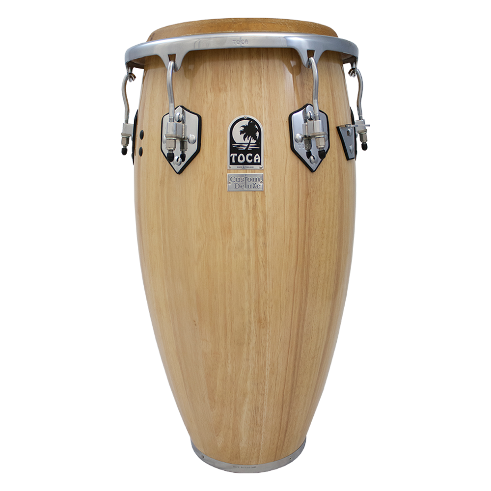 Custom Deluxe Wood Congas - Natural – TOCA Percussion