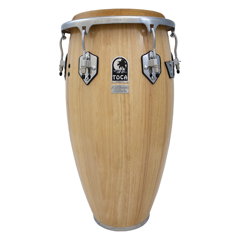 Custom Deluxe Wood Congas - Natural