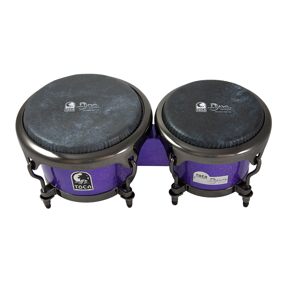 Jimmie Morales Bongos - Purple Sparkle – TOCA Percussion Jimmie Morales Bongos - Purple Sparkle – TOCA Percussion