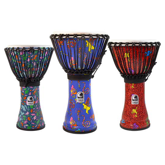 Toca Freestyle Rope Tuned Djembes - NEW Colors! – TOCA Percussion