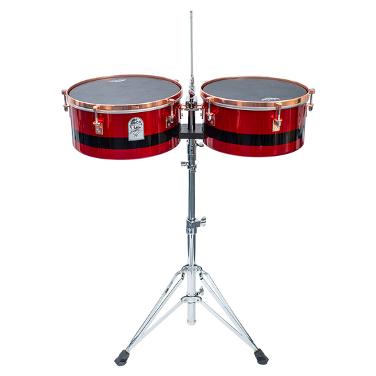 ティムバルマー　Tim Bulmer　版画　whacko! Eric Velez Signature Series Rojo Arándano Timbales – TOCA Percussion