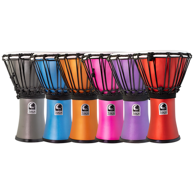 Toca Freestyle Colorsound 7" Djembes - Matte Series