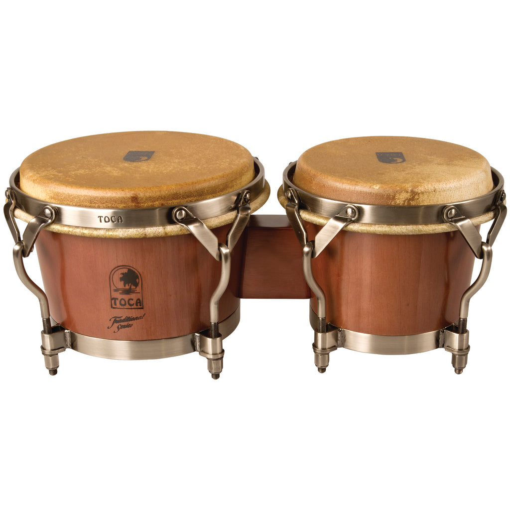 Toca Traditional Series Bongos - Dark Walnut – TOCA Percussion