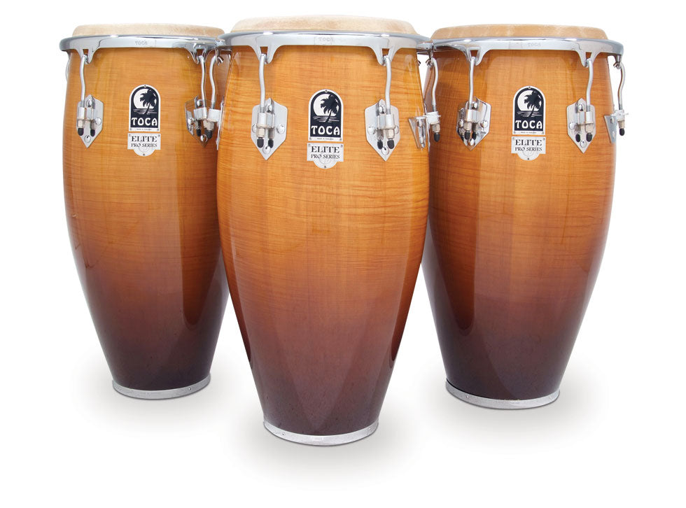 Bongo Toca Elite Pro Series 7\"& 8.5\" ボンゴ Toca Player's Series Wood Bongos, 7