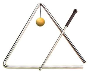 Toca 8" Triangle - removable holder