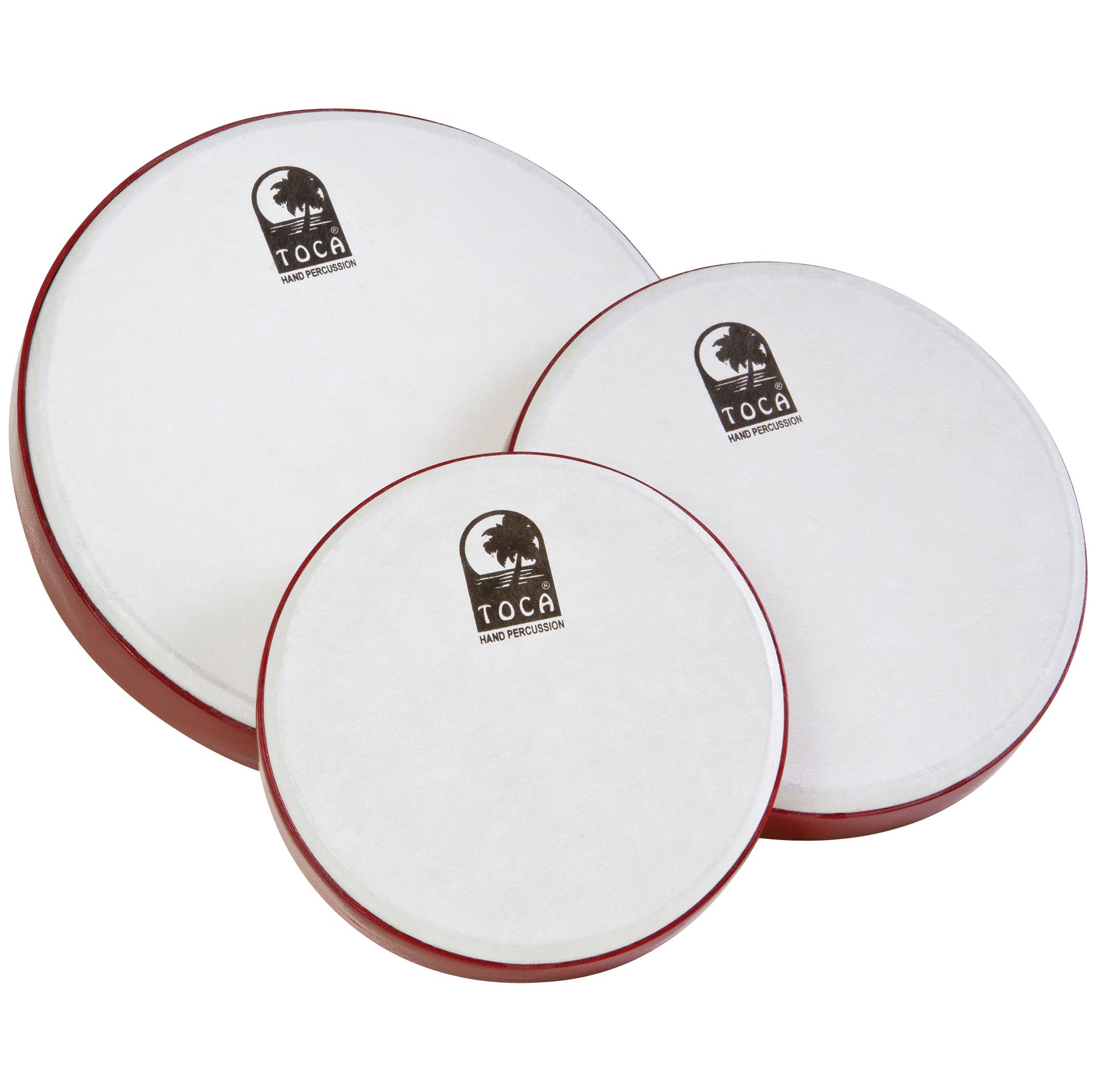 Toca Freestyle Frame Drums, Set of 3 with Bag – TOCA Percussion