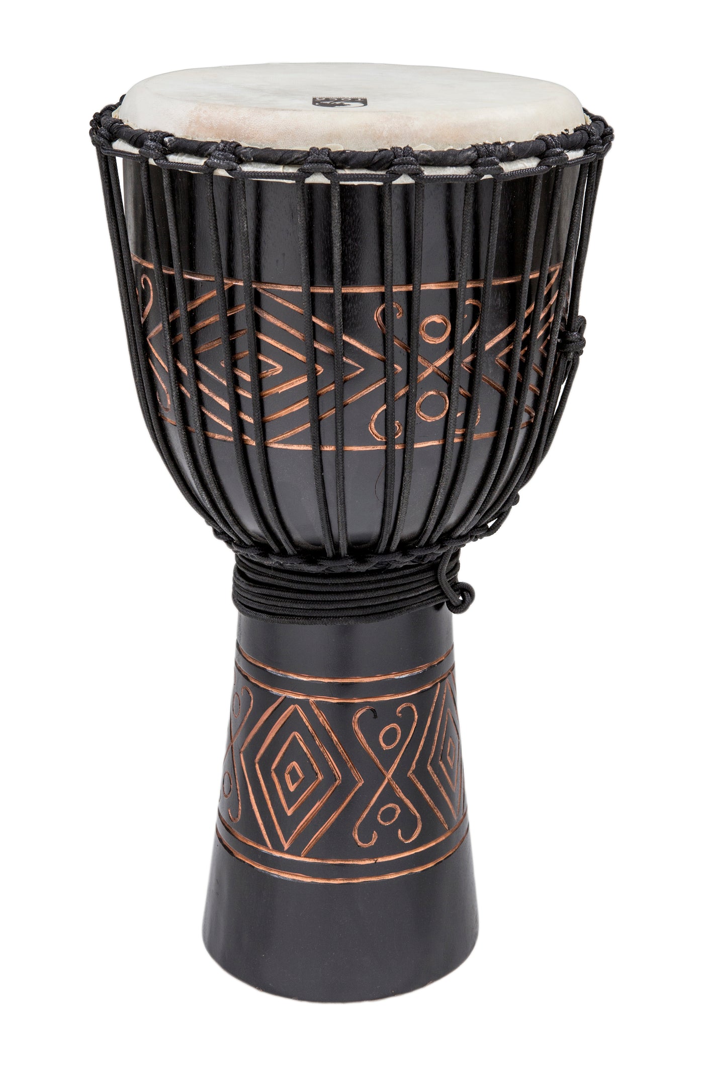 Toca Street Series Djembe - Black Onyx, Large